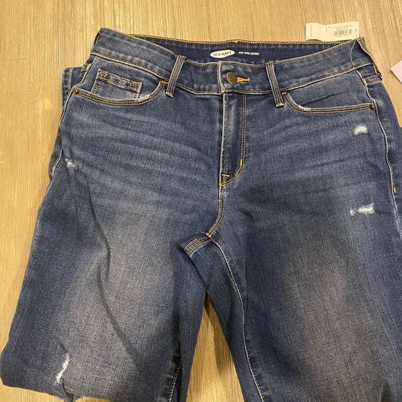 Old navy skinny blue jeans - Picture 6 of 7